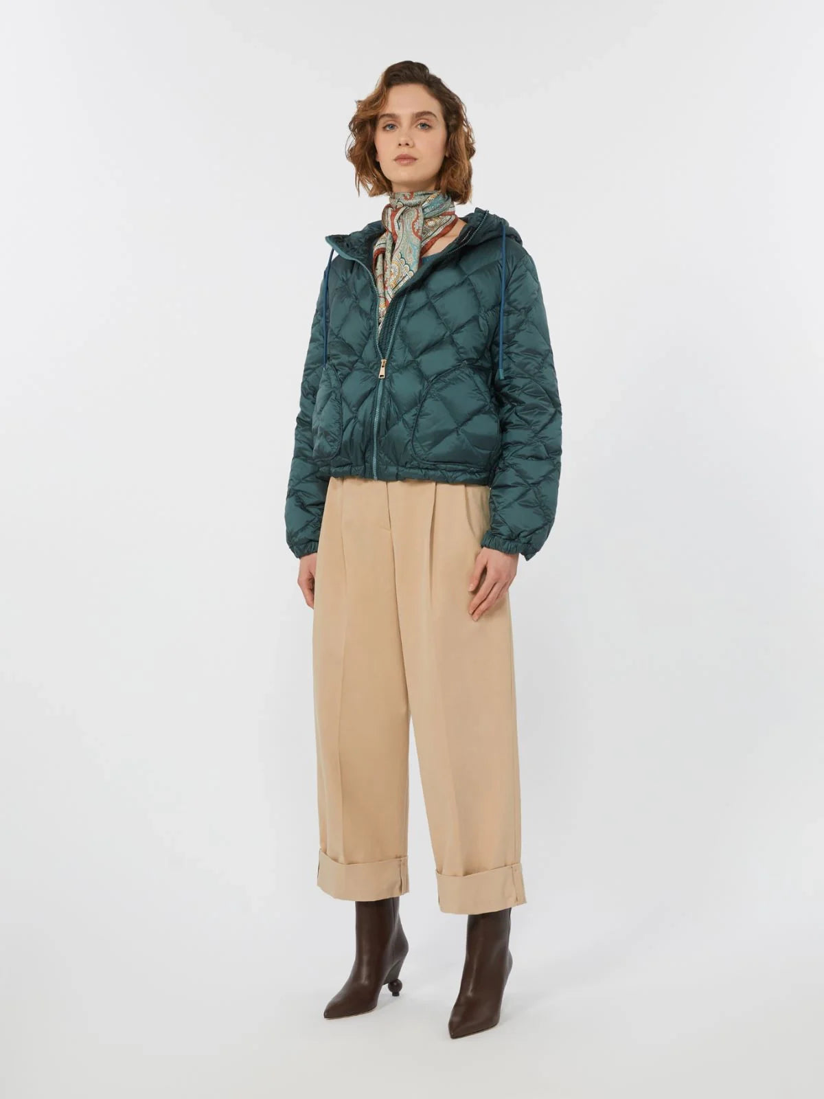 Max mara weekend eris water resistant down jacket oil