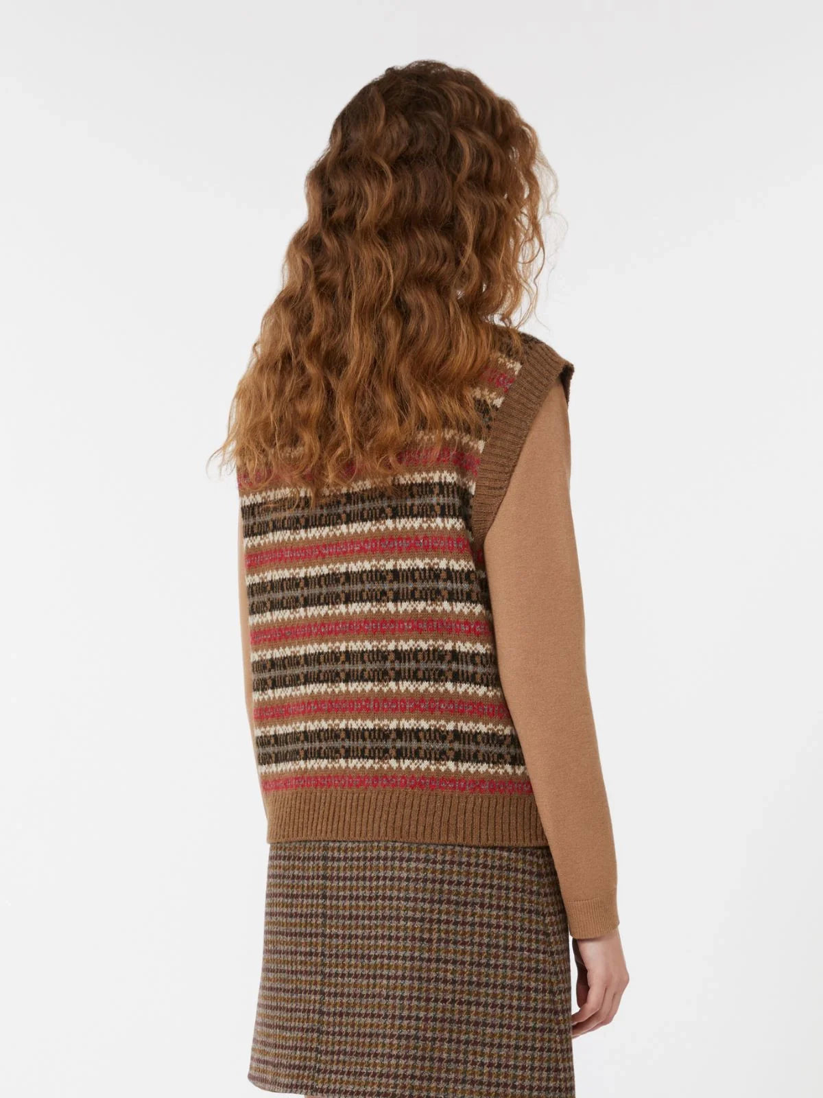 Max mara weekend fleres knitted tank top - camel Tank Top