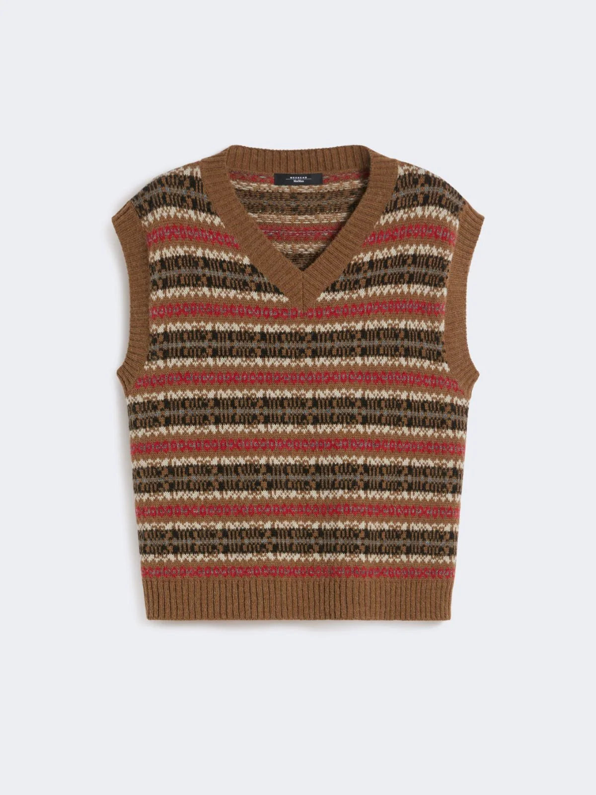Max mara weekend fleres knitted tank top - camel Tank Top