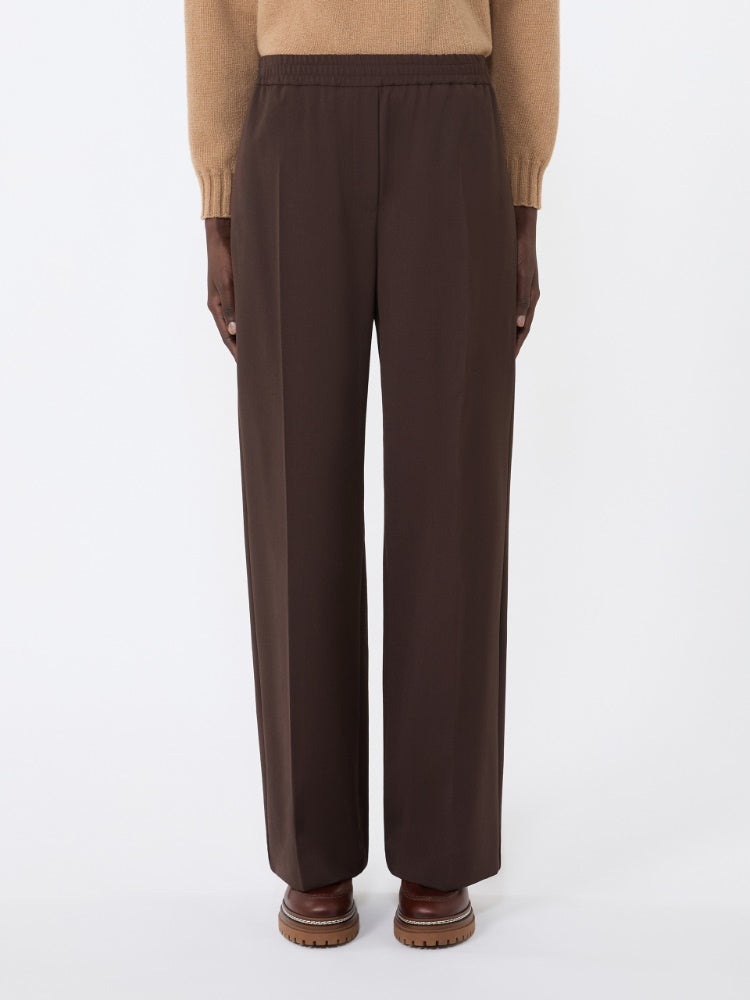 Max mara weekend petra gabardine straight leg trousers