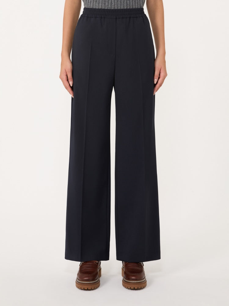 Max mara weekend petra gabardine straight leg trousers