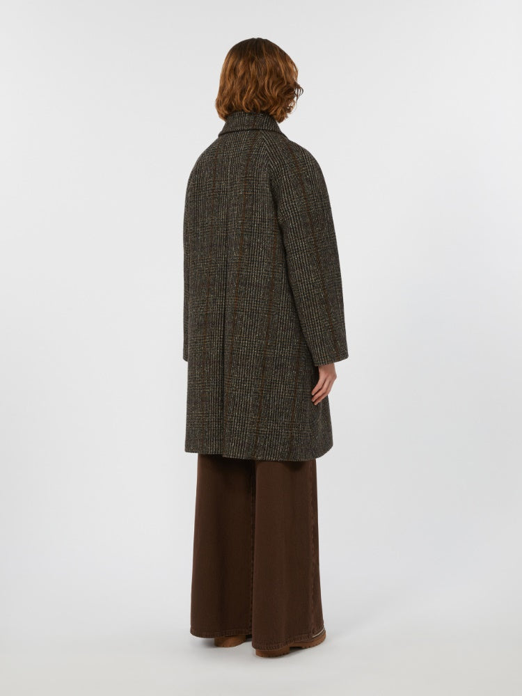 Max mara weekend pitone prince of wales midi coat