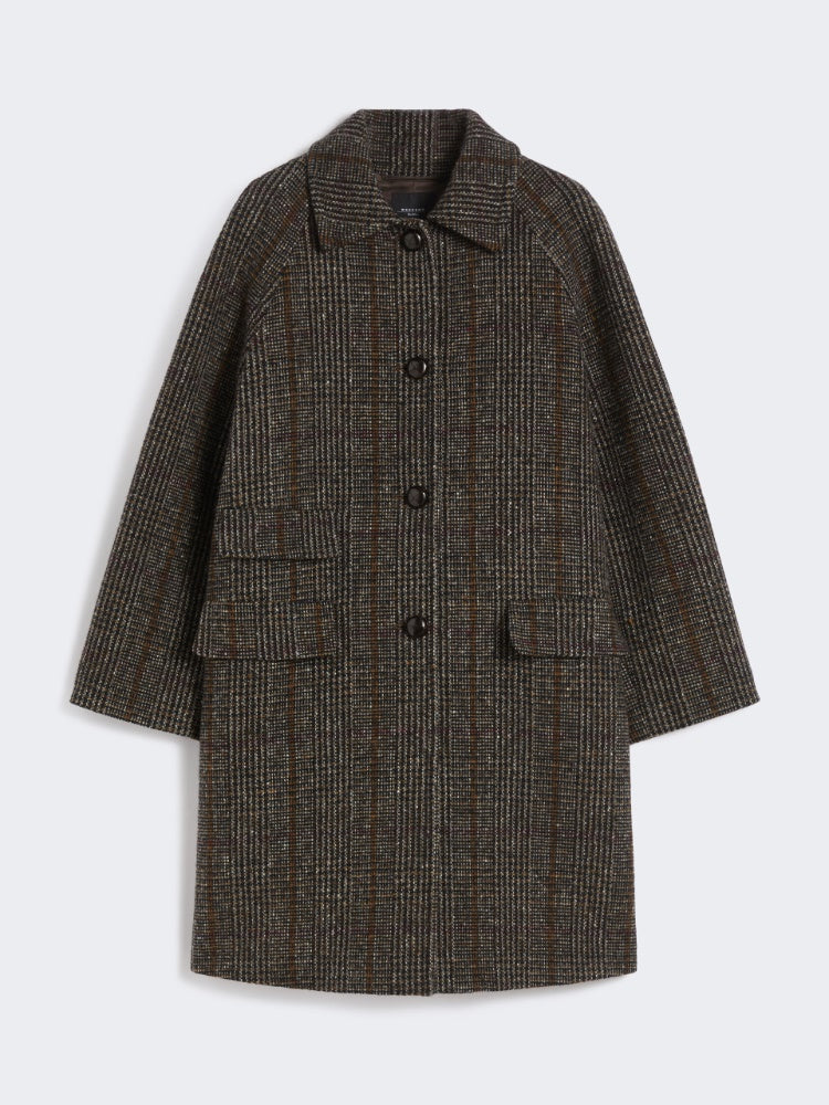 Max mara weekend pitone prince of wales midi coat