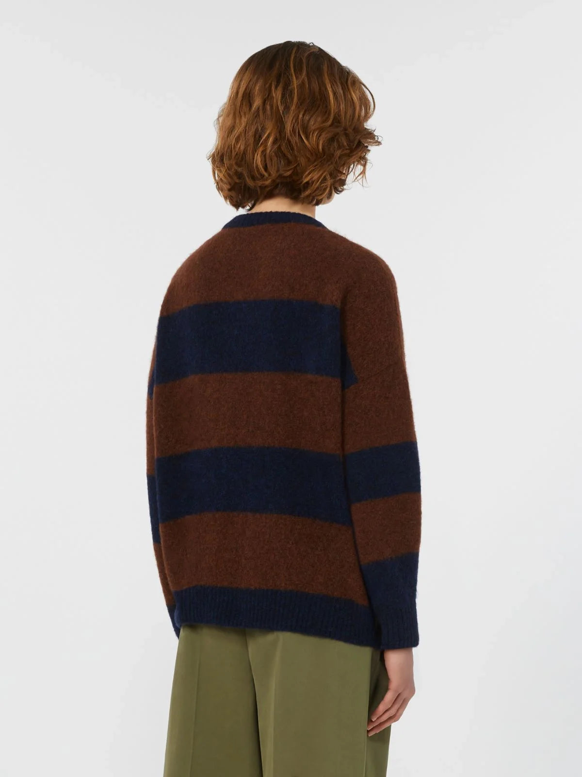 Max mara weekend tuono crew-neck jumper - wine Sweater