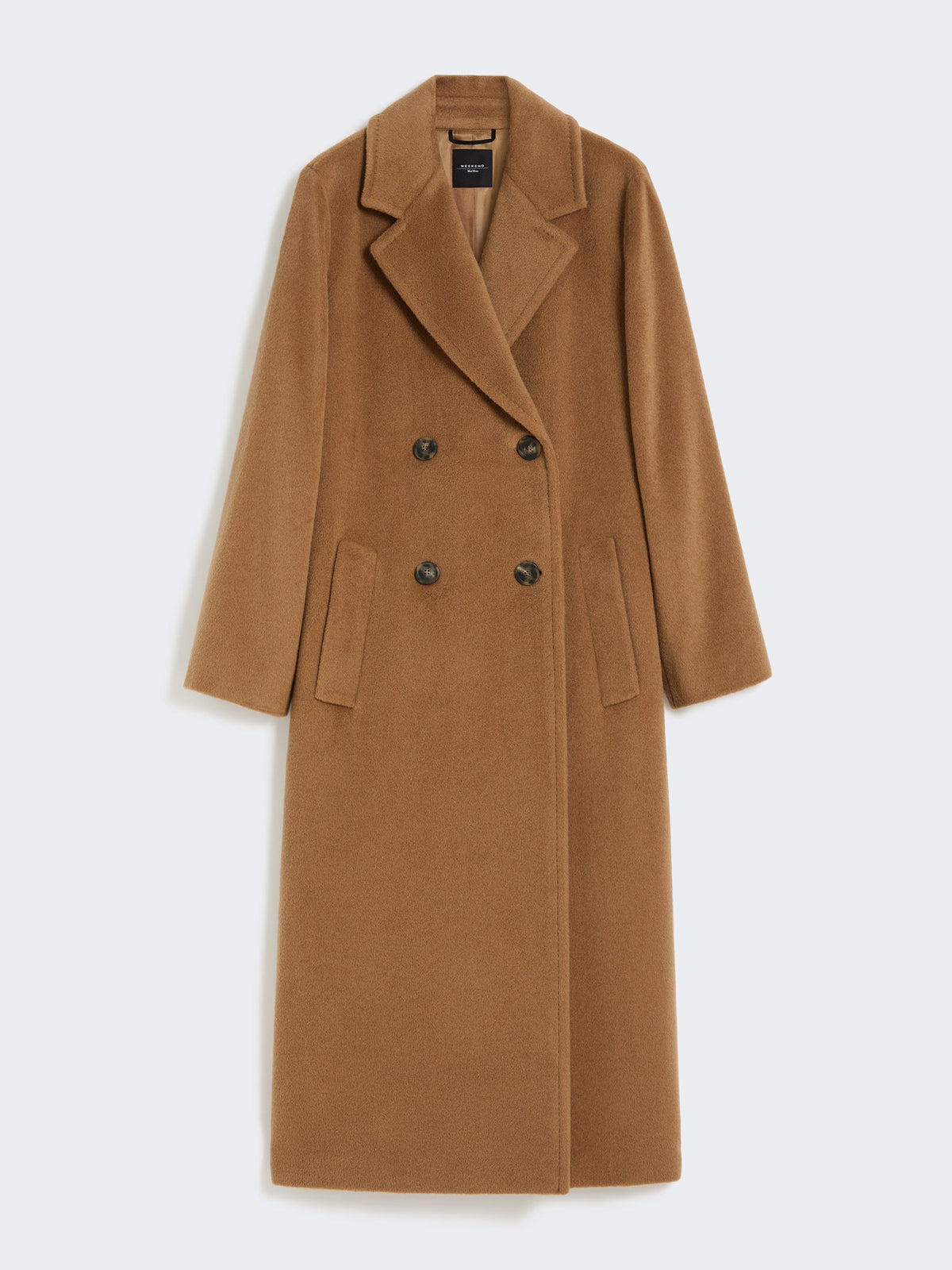 Max mara weekend zufolo double breasted wool blend coat