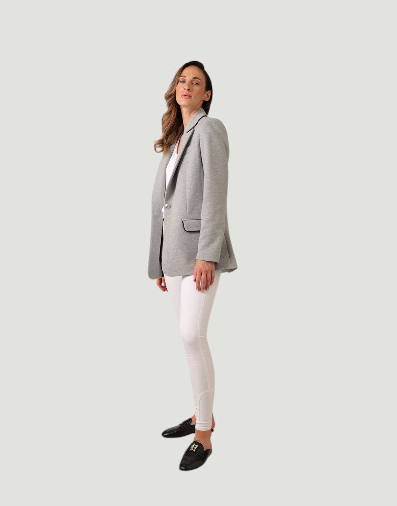 Murthly blazer - grey jersey Blazers Bearco