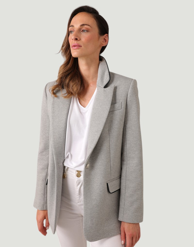 Murthly blazer - grey jersey Blazers Bearco