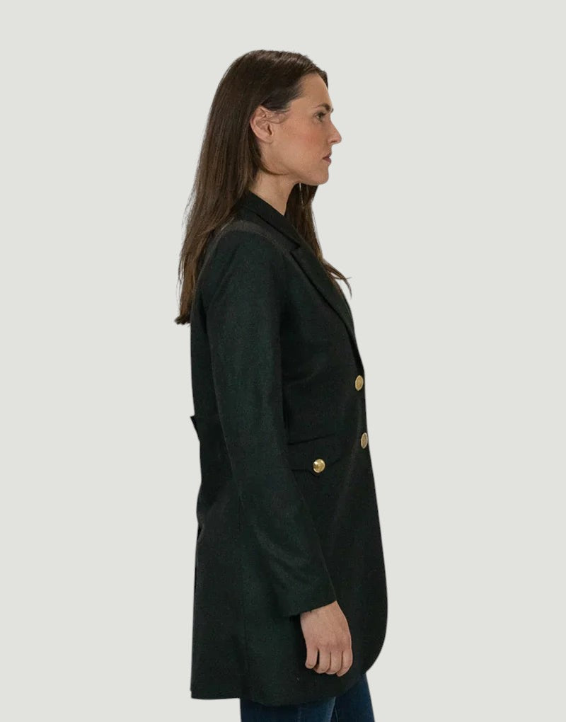 Longline blazer - forest green Blazers Bearco
