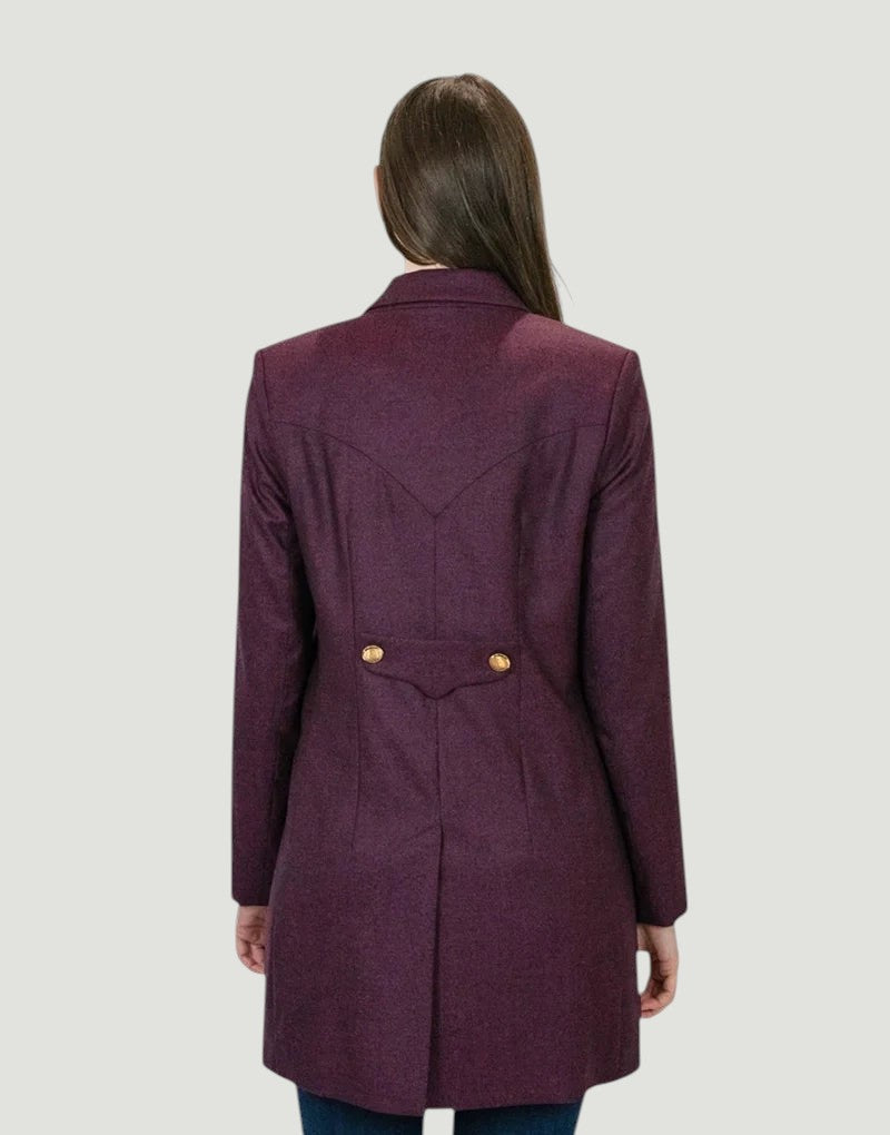 Longline blazer - mulberry Blazers Bearco