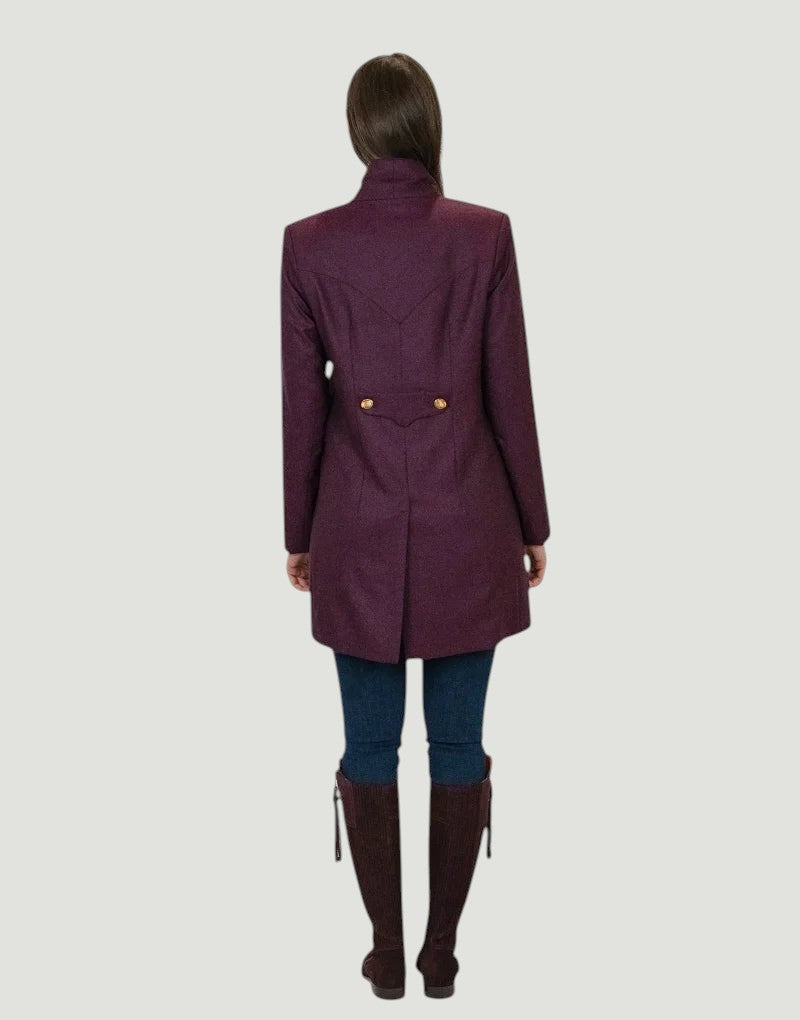 Longline blazer - mulberry Blazers Bearco