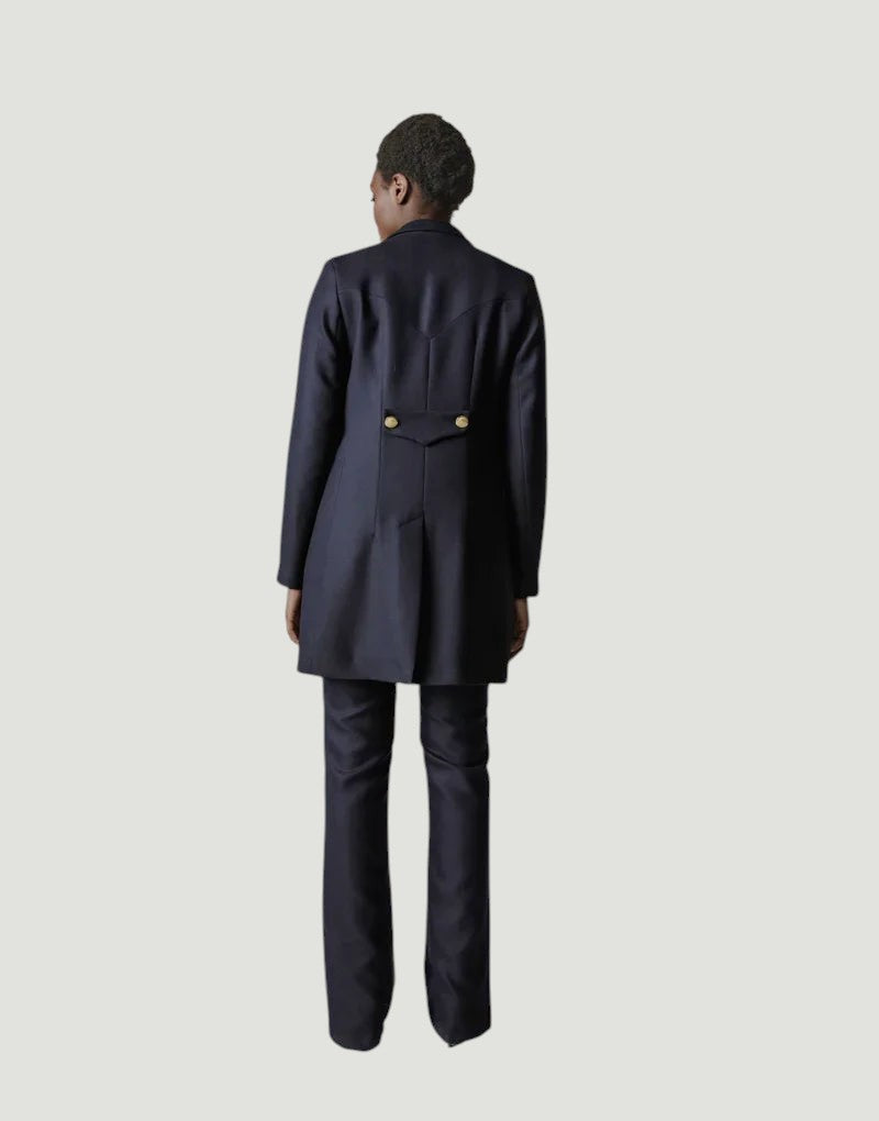 Longline blazer - navy loxley Blazers Bearco