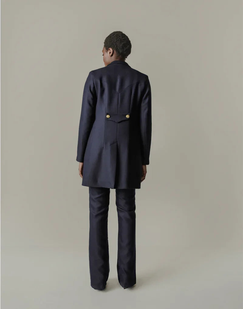Longline blazer - navy loxley Blazers Bearco