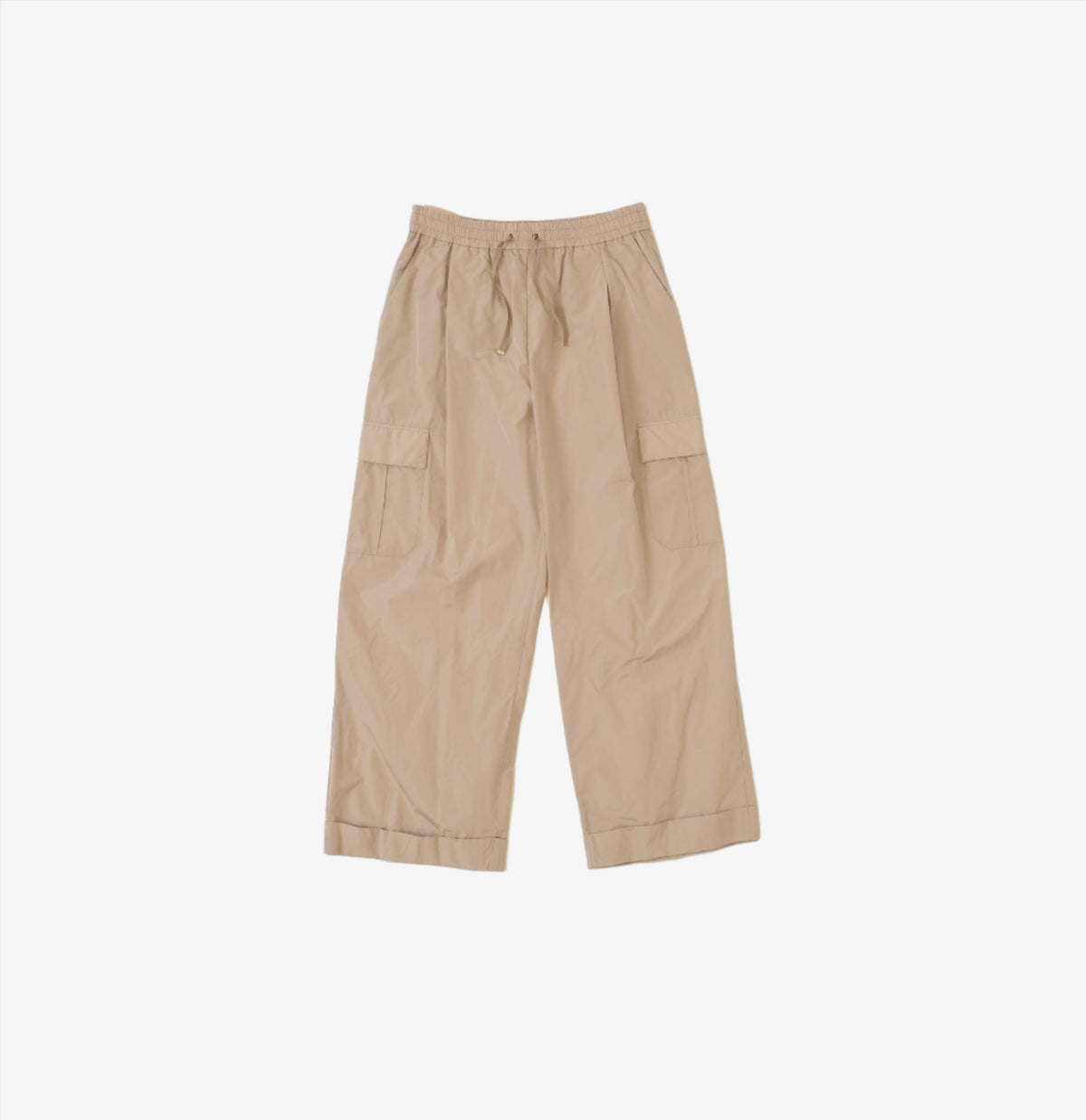 New techno taffeta cargo trouser - sand Trousers HERNO