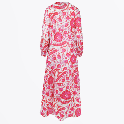 Nightingale dress - habibi pink Dresses Handprint Dream
