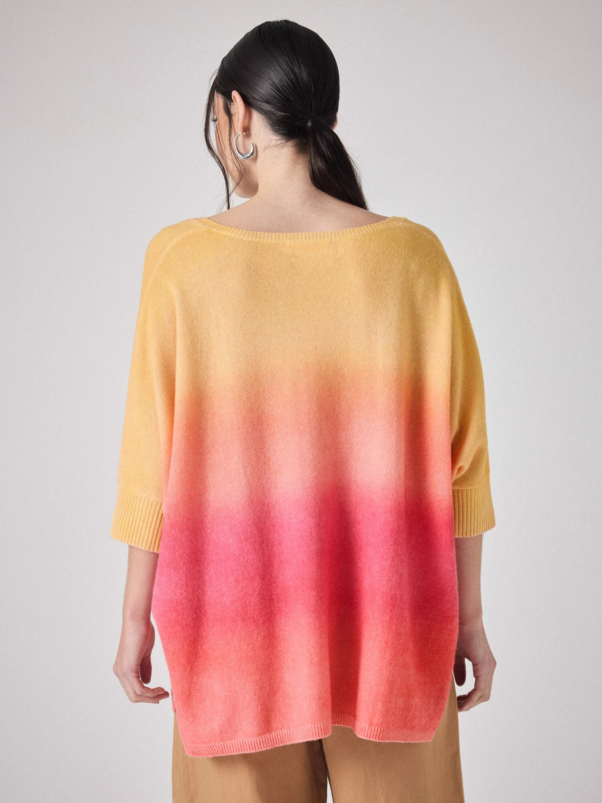 Johanna cashmere jumper - fade / spicy Cashmere Jumper