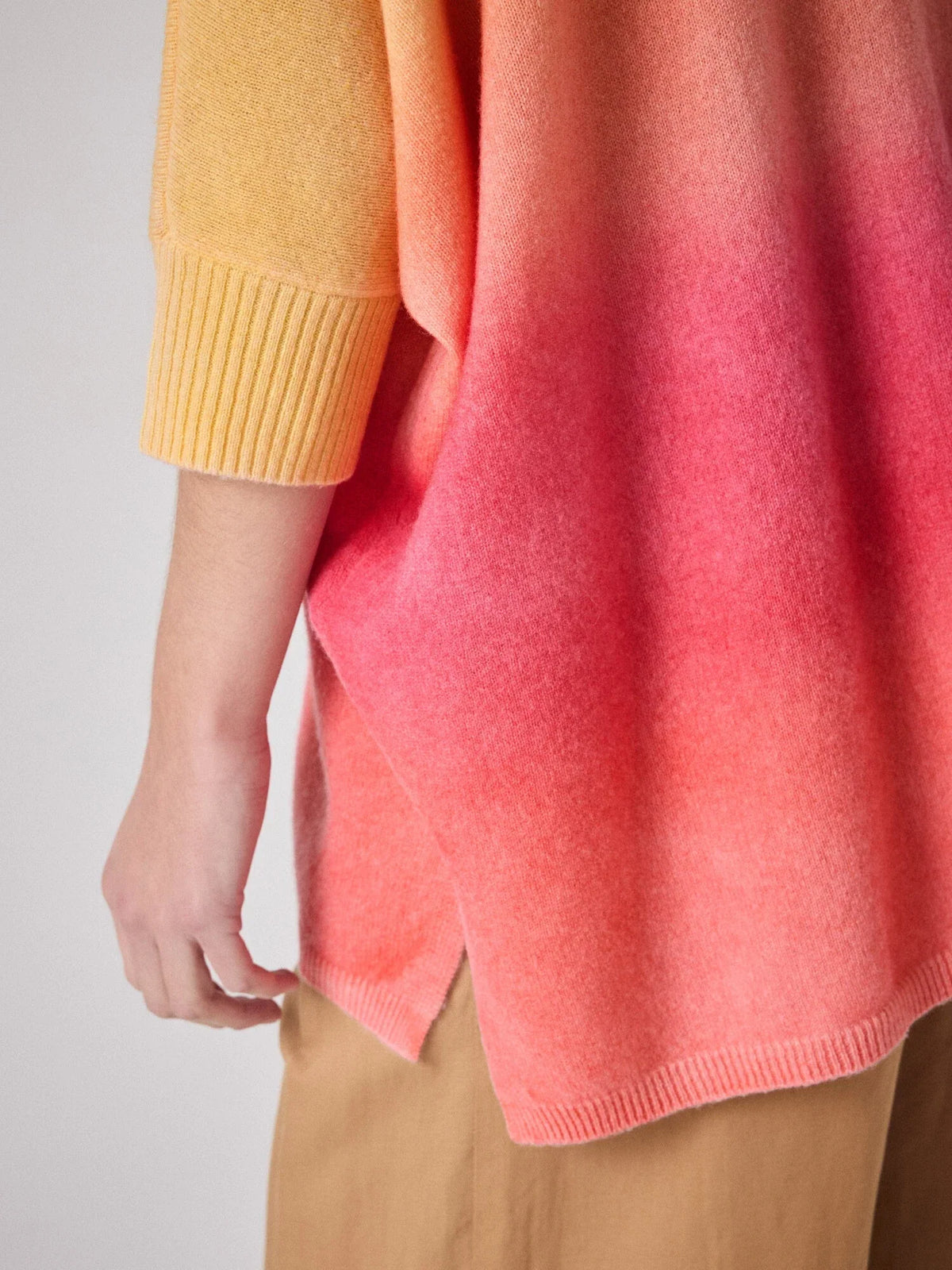 Johanna cashmere jumper - fade / spicy Cashmere Jumper