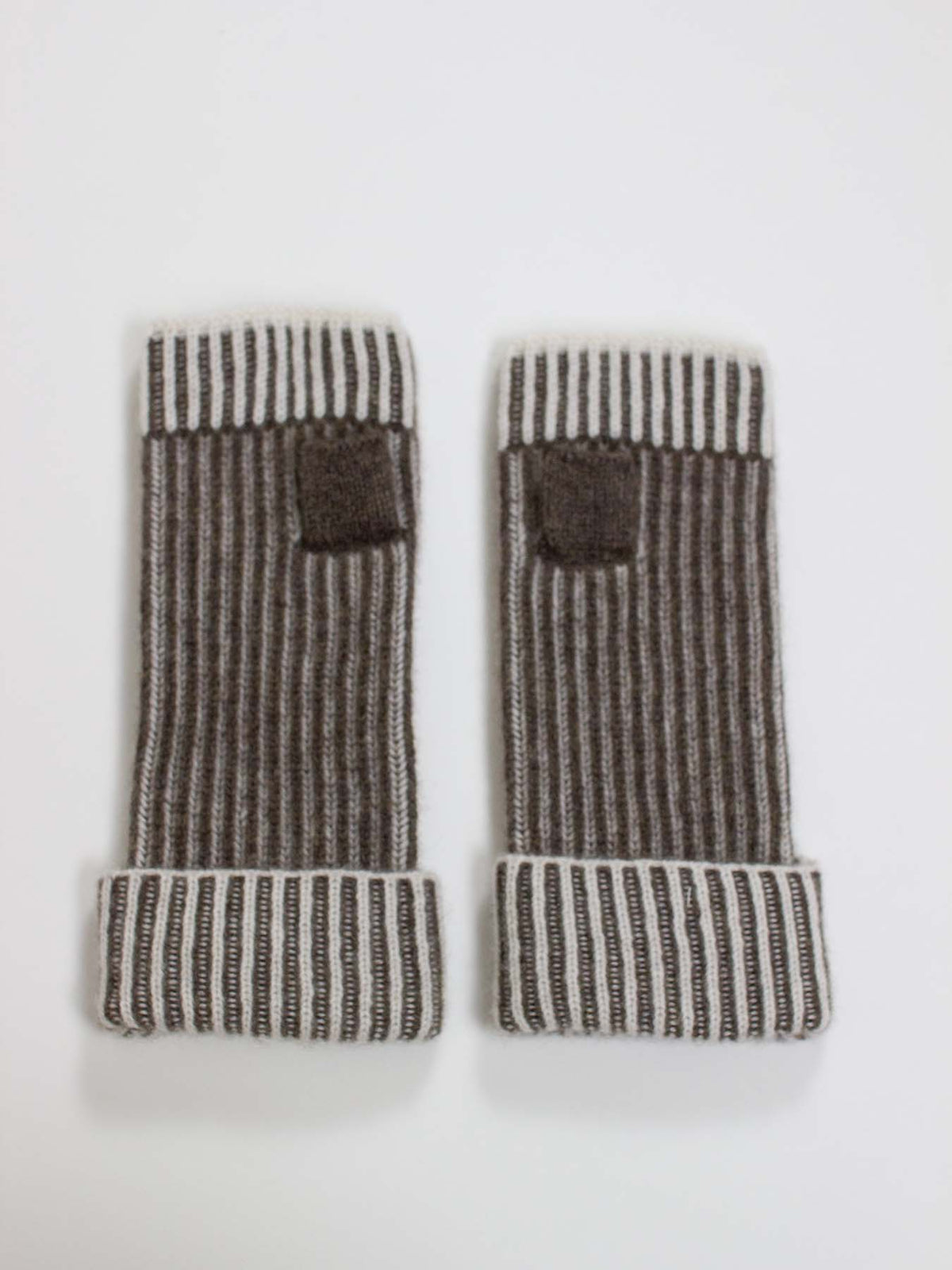 Oats & rice marine cashmere rib hand warmers Gloves Oats &