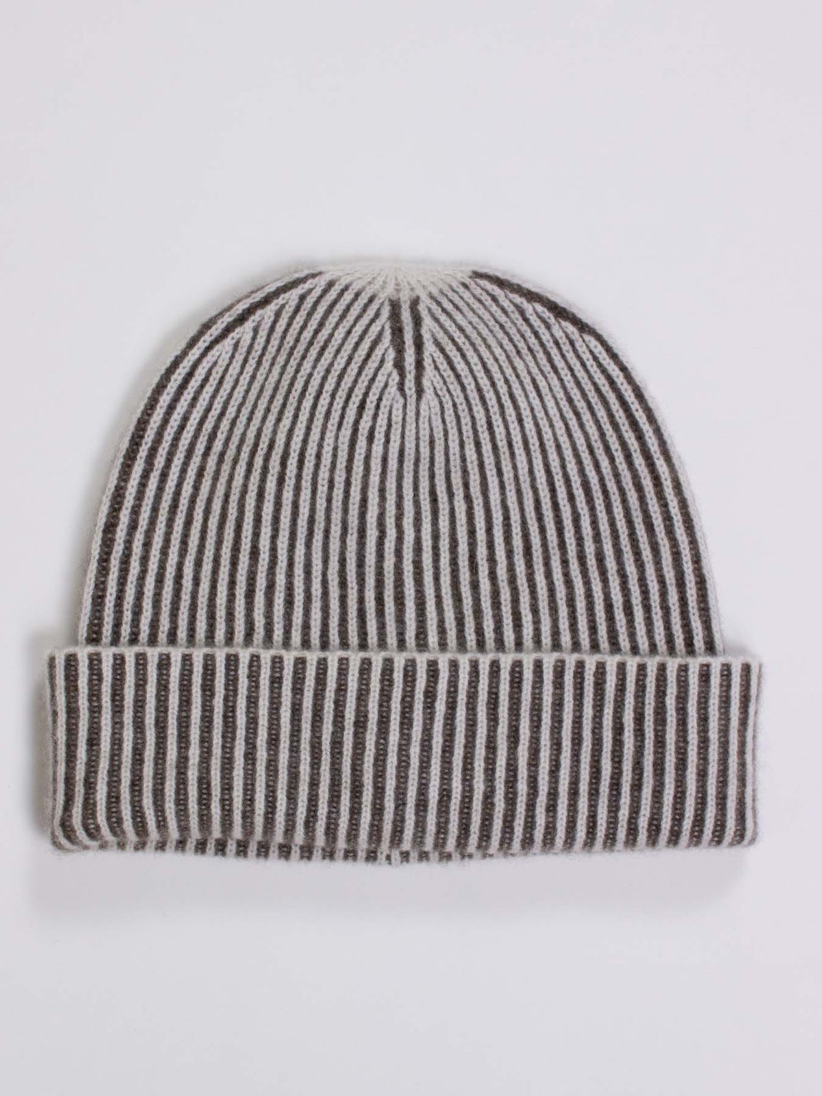 Oats & rice seafarer cashmere ribbed beanie Hats Oats & Rice