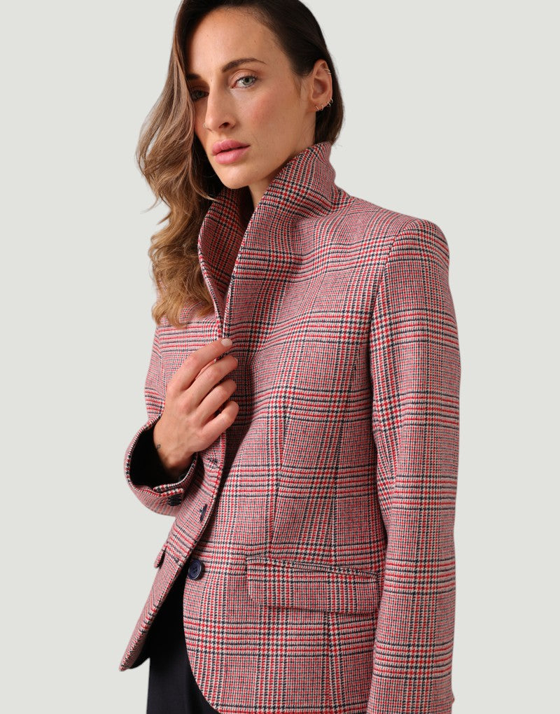 Olivia blazer - glen check Blazers Bearco