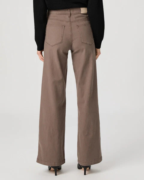 Paige anessa 31 wide leg jean - vintage mushroom taupe