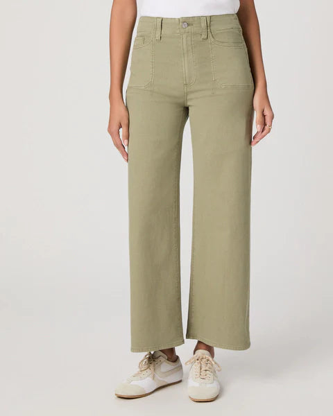 Paige anessa 31 wide leg jean - vintage oak moss Jeans Paige