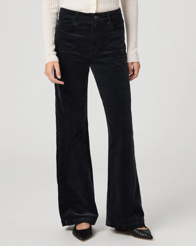 Paige anessa 31 with stitch utility pockets - navy Jeans