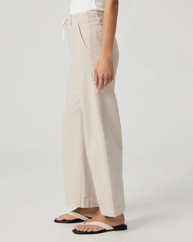 Paige arellia ankle barrel leg jean - vintage pumice stone