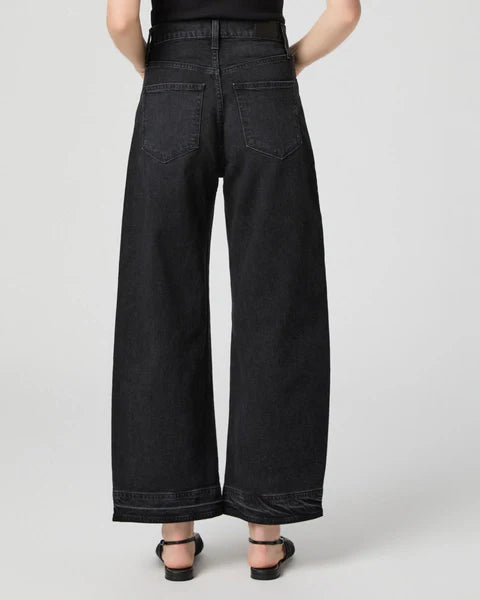 Paige arellia ankle barrel leg jeans - black void Jeans