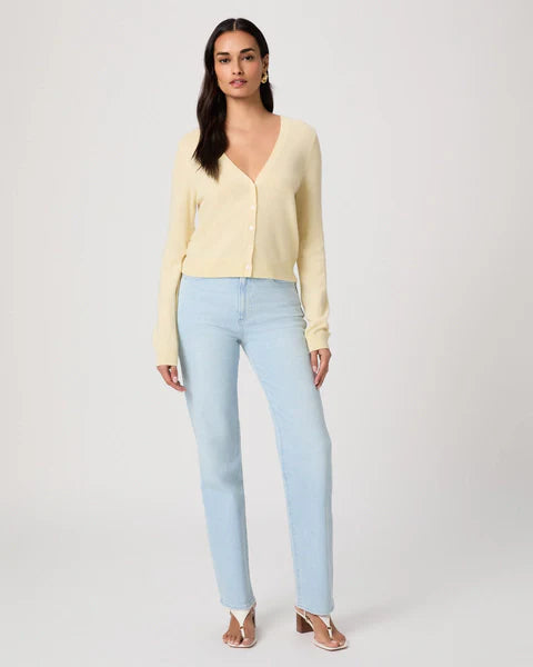 Paige brioche cashmere cardigan Cashmere Knits Paige