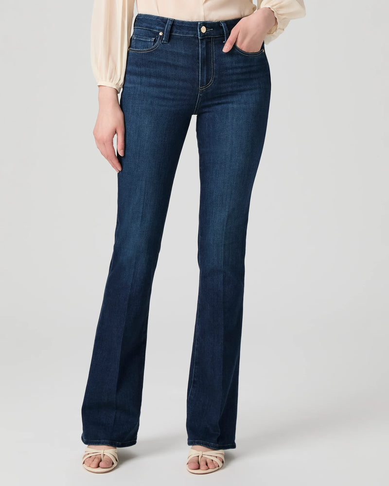 Paige high rise laurel canyon bootcut jean 32in berlin