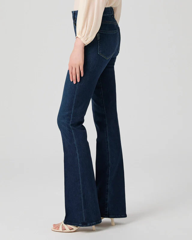Paige high rise laurel canyon bootcut jean 32in berlin