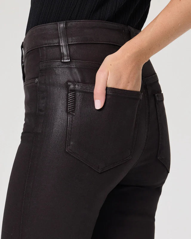 Paige high rise laurel canyon bootcut jean 32in - chicory