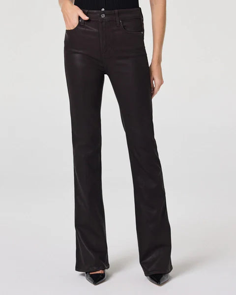 Paige high rise laurel canyon bootcut jean 32in - chicory