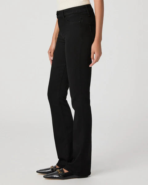 Paige high rise manhattan 32 inch bootcut jean - black