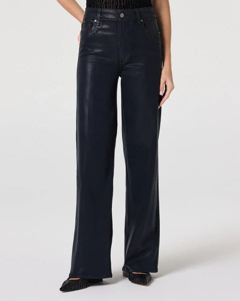 Paige sasha 32 inch wide leg jean - navy seascape luxe