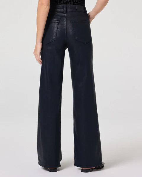 Paige sasha 32 inch wide leg jean - navy seascape luxe