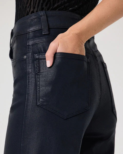 Paige sasha 32 inch wide leg jean - navy seascape luxe