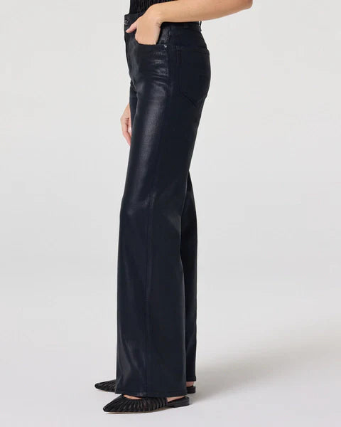 Paige sasha 32 inch wide leg jean - navy seascape luxe