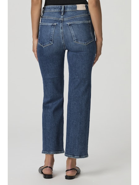 Paige stevie ankle straight jean - aquarius Jeans Paige
