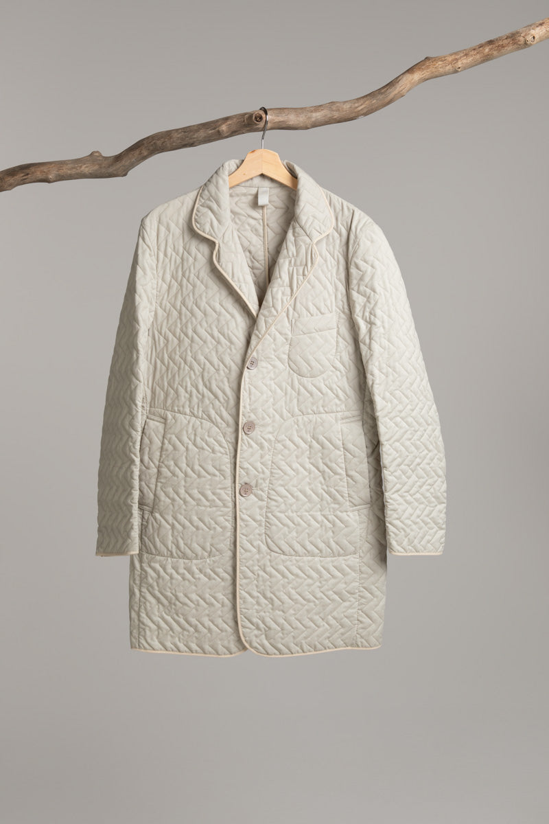 Quilted jacket | mastic Coat Hancock Archive
