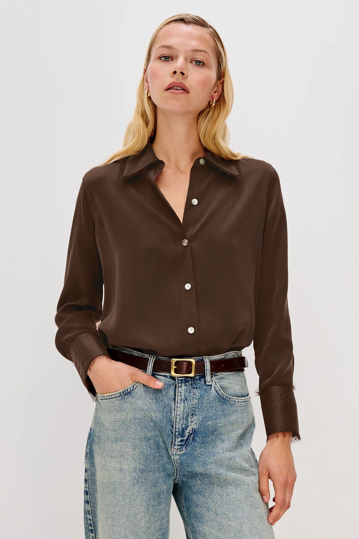 Rails abbey shirt - espresso Shirts Rails
