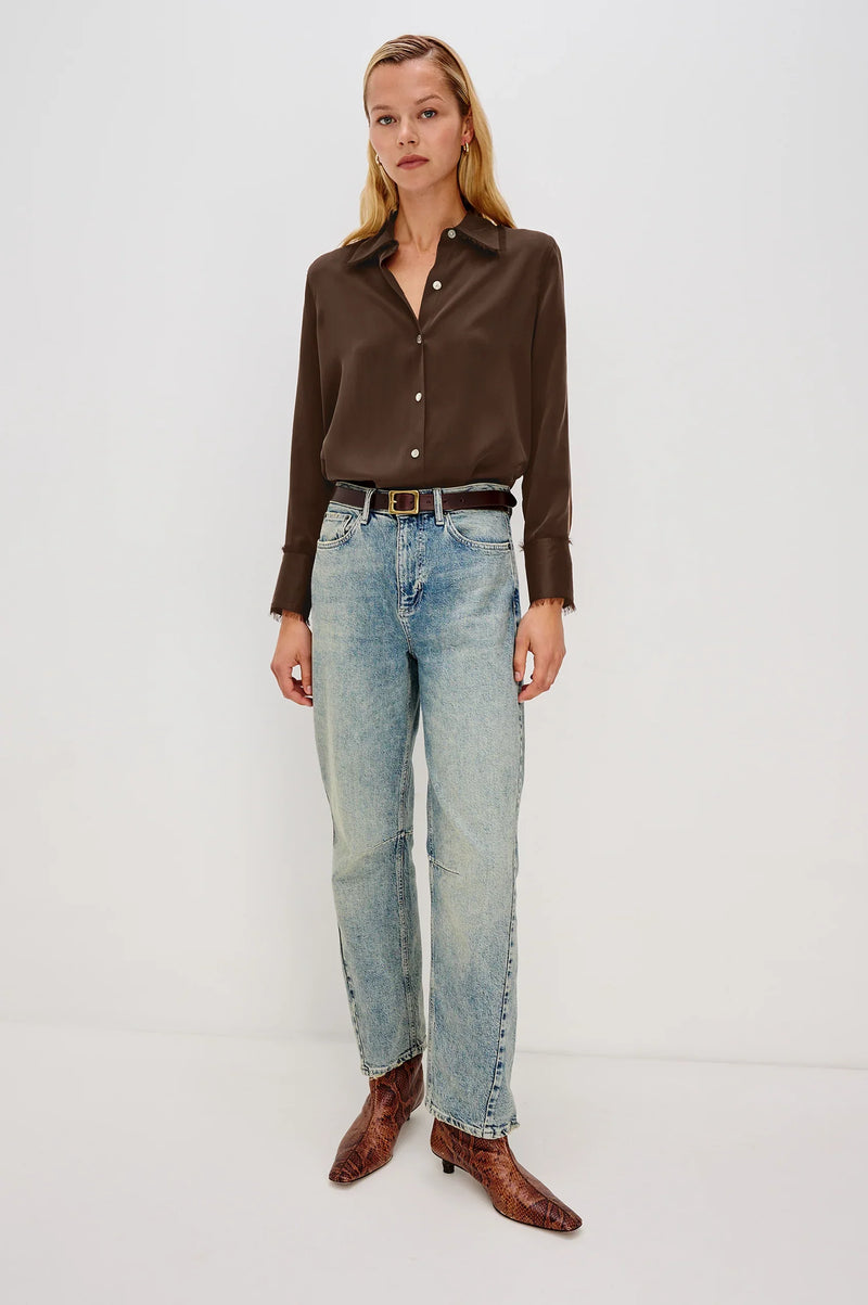 Rails abbey shirt - espresso Shirts Rails