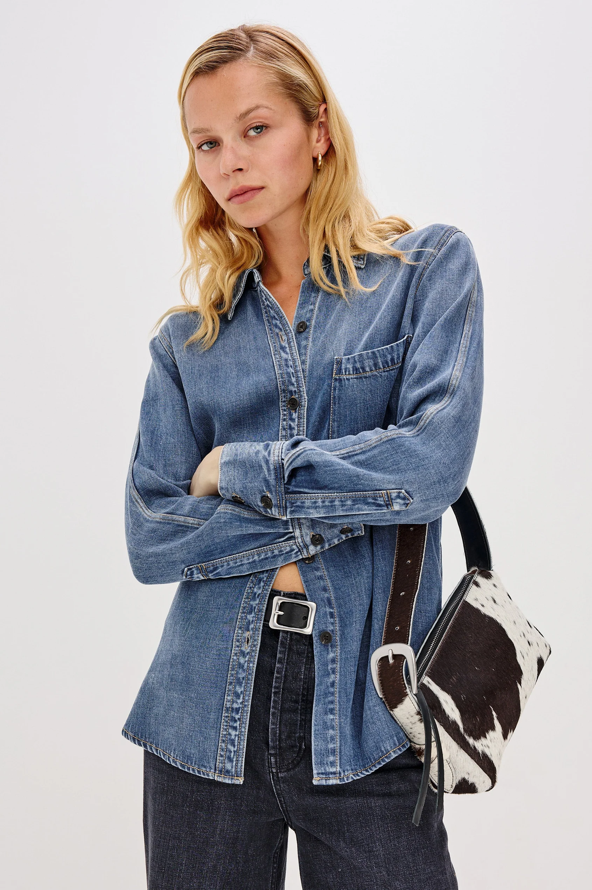 Rails atticus shirt - antique blue Shirts Rails