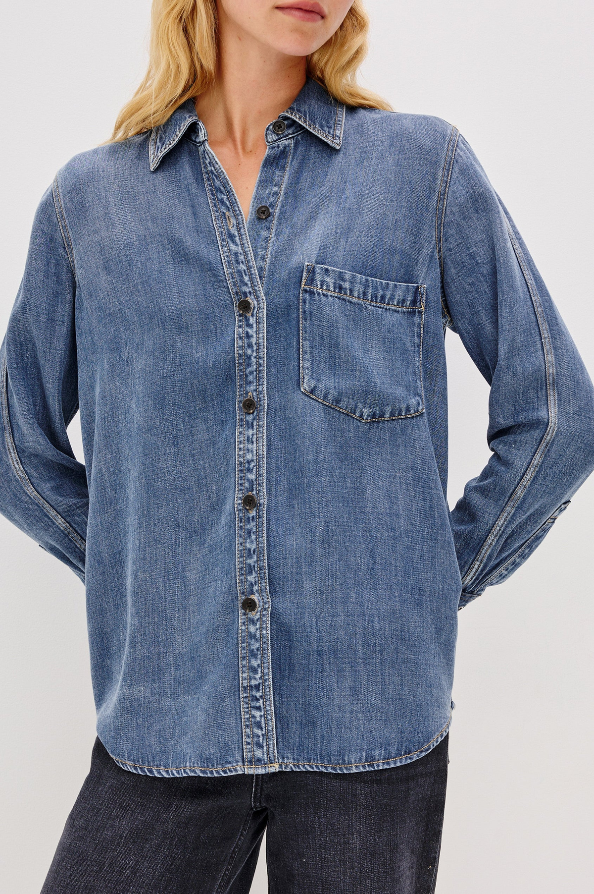Rails atticus shirt - antique blue Shirts Rails