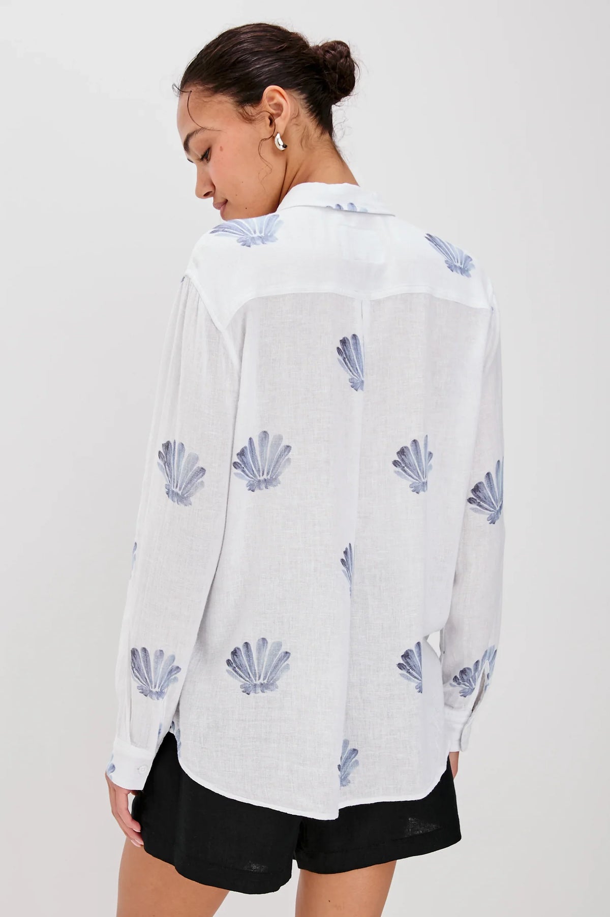 Rails charli shirt - blue seashells Shirts Rails