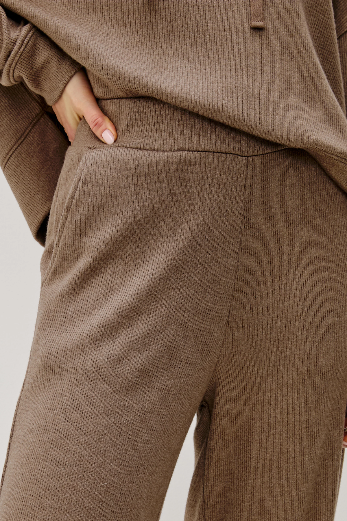 Rails ellery pant - heather latte Trousers Rails