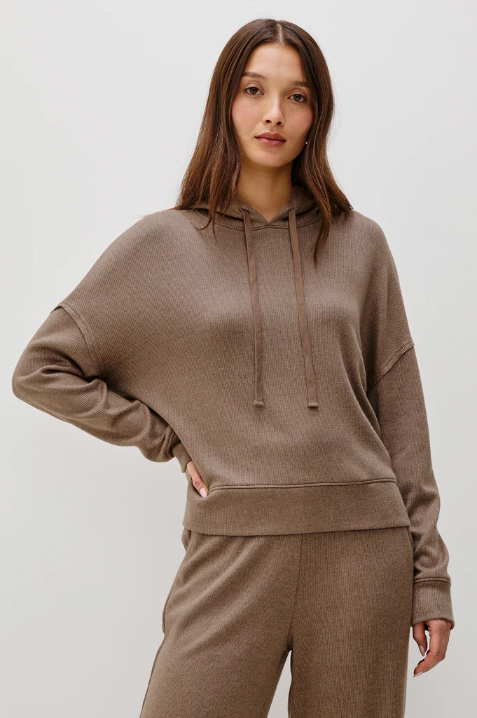 Rails nico sweater - heather latte Sweater Rails