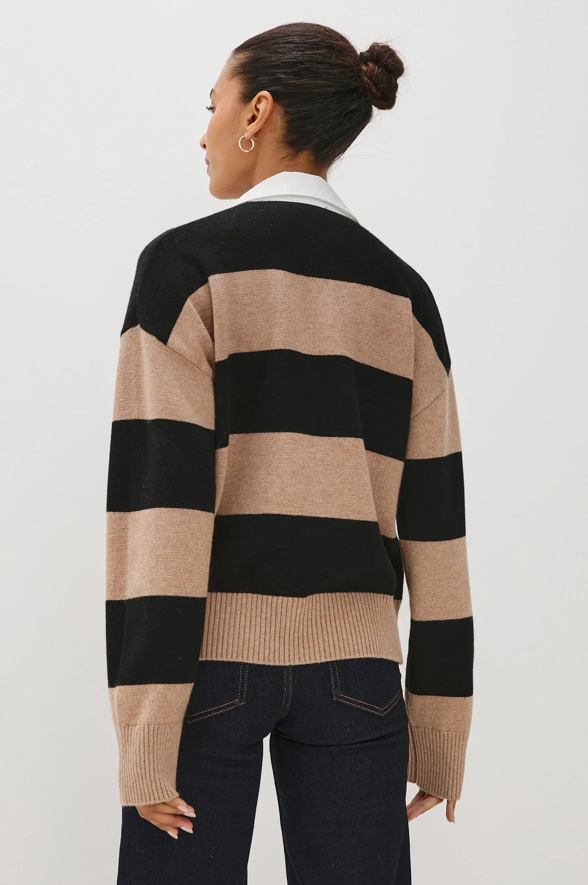 Rails paxton sweater - oatmeal black Sweater Rails