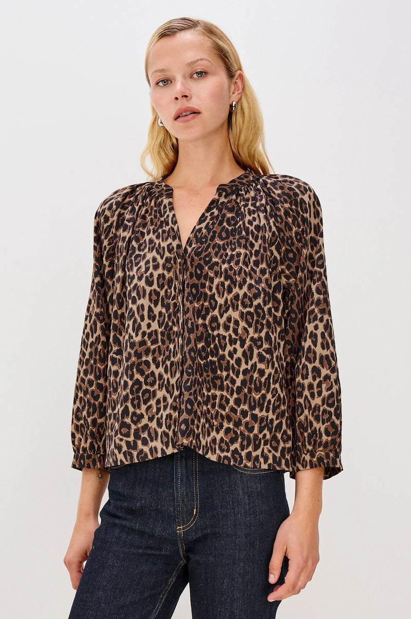 Rails saint blouse - brown nala Blouse Rails