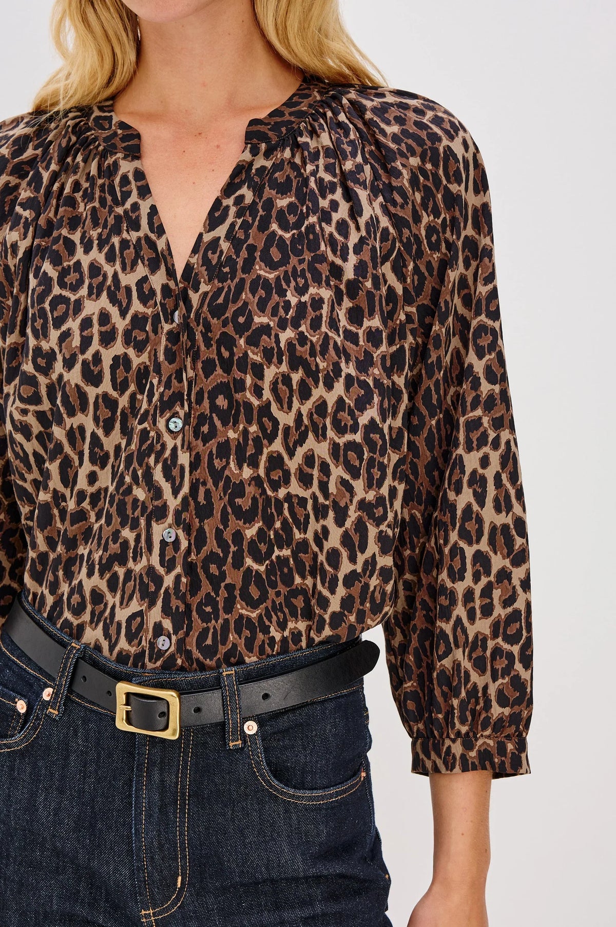 Rails saint blouse - brown nala Blouse Rails